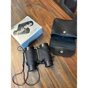 Focal‎ Field Glass Binoculars 3.5x30mm Compact Optics Coated Lenses w/ Case